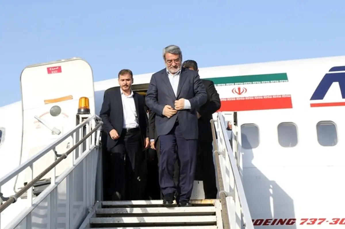 وزیر کشور وارد مشهد مقدس شد