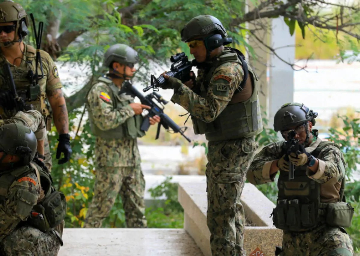 نیروهای آمریکا به اکوادور اعزام شدند