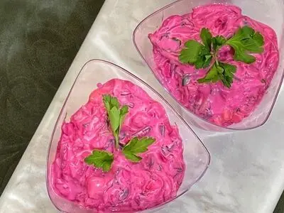این سالاد جذاب لبو را برای شب یلدا درست کنید 