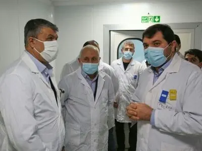 بازدید رئیس سازمان انرژی اتمی از شرکت پارس ایزوتوپ