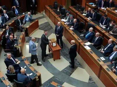 شکست پارلمان لبنان در اولین جلسه خود در انتخاب رئیس‌جمهور