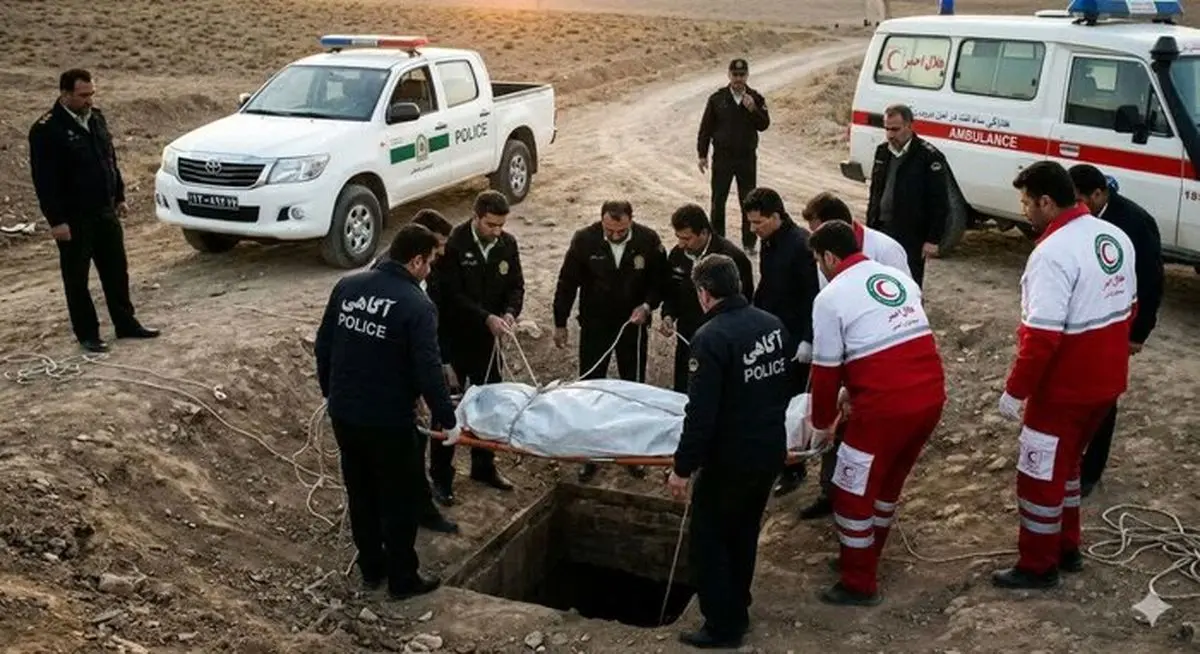 یافتن جسد مرد 70 ساله در قنات / دستگیری 2 مظنون به قتل توسط پلیس آگاهی