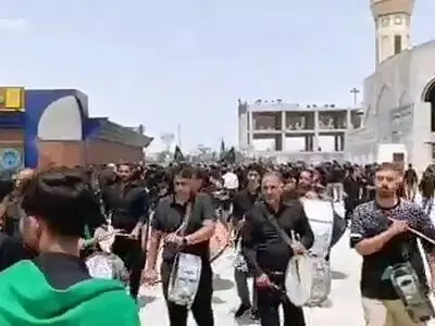 اجتماع منتظران ظهور در مسجد جمکران + فیلم