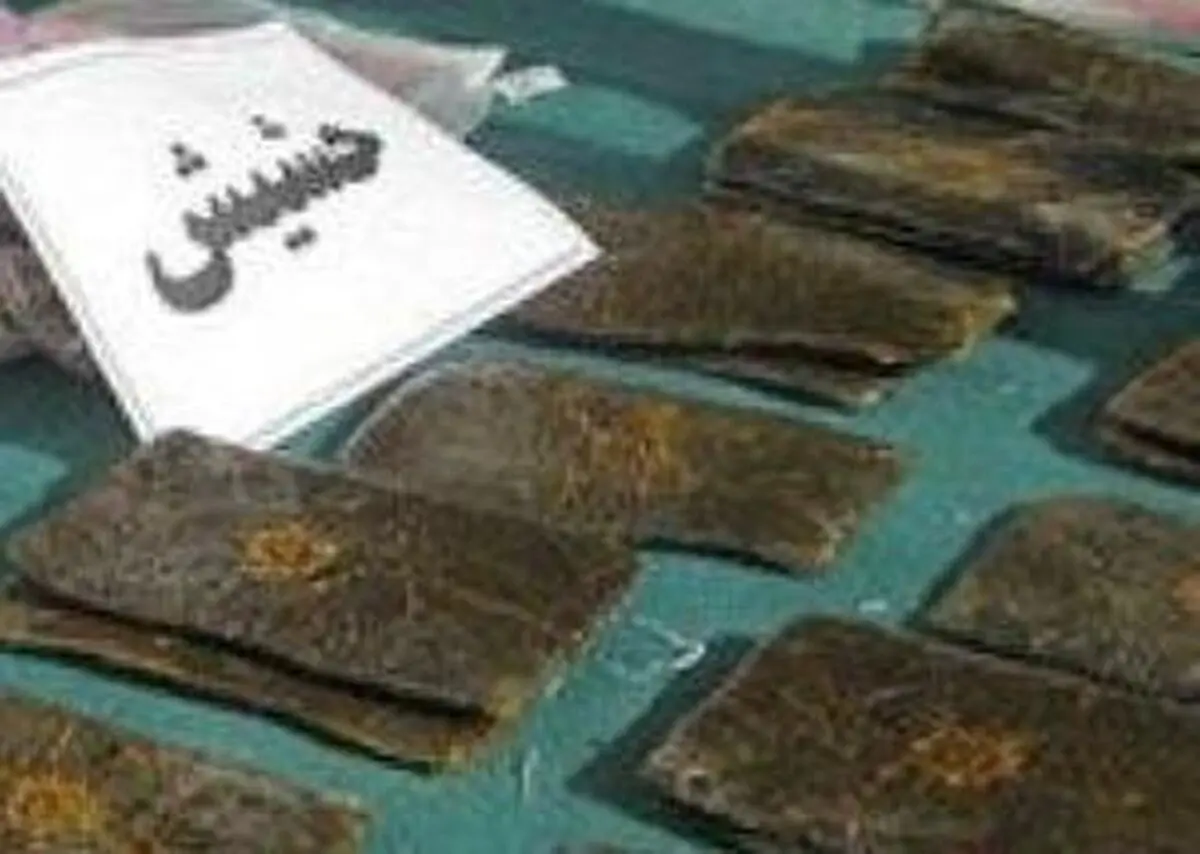 قاچاقچی حشیش در کرج دستگیر شد 