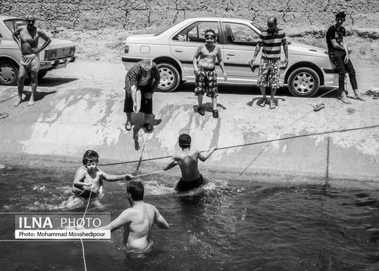 تفریحات تابستانی در حاشیه شهر تهران