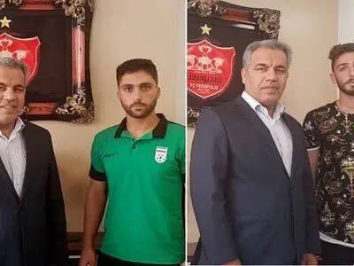 رونمایی از دو خرید جدید پرسپولیس