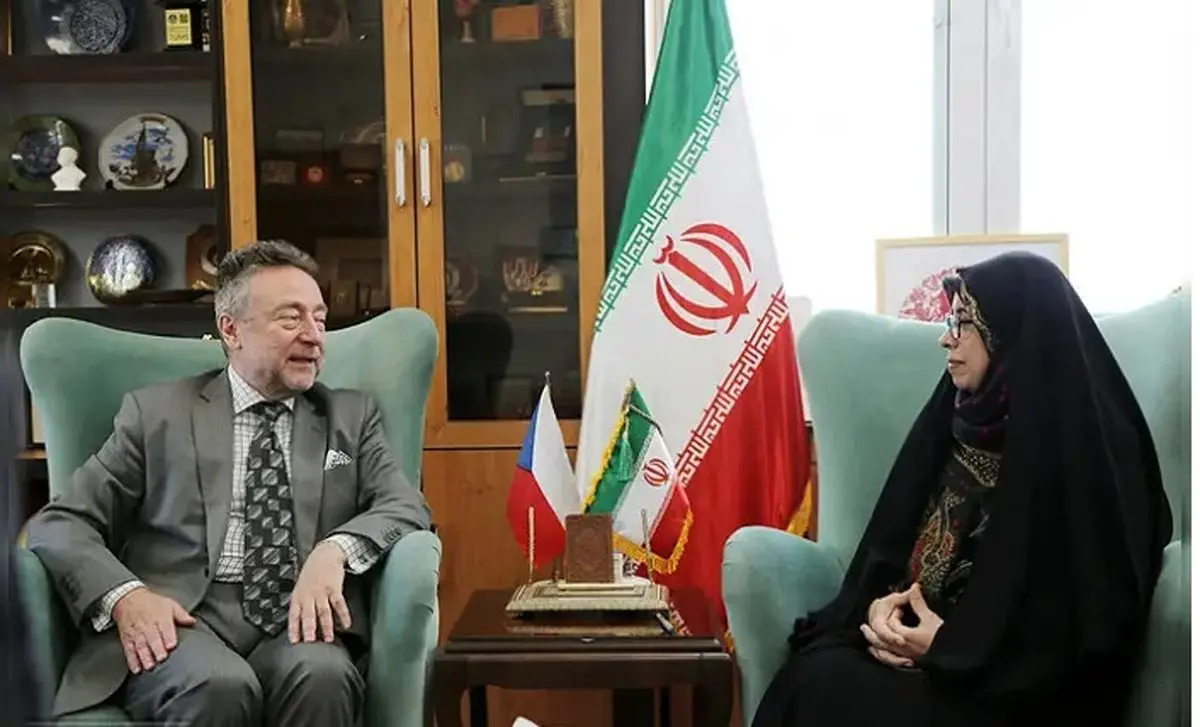 تأکید بر گسترش همکاری‌های علمی و فرهنگی دانشگاه تهران با دانشگاه‌های چک