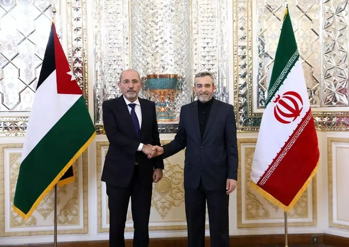 Jordanian top diplomat visits Tehran holds talks with acting Iran FM