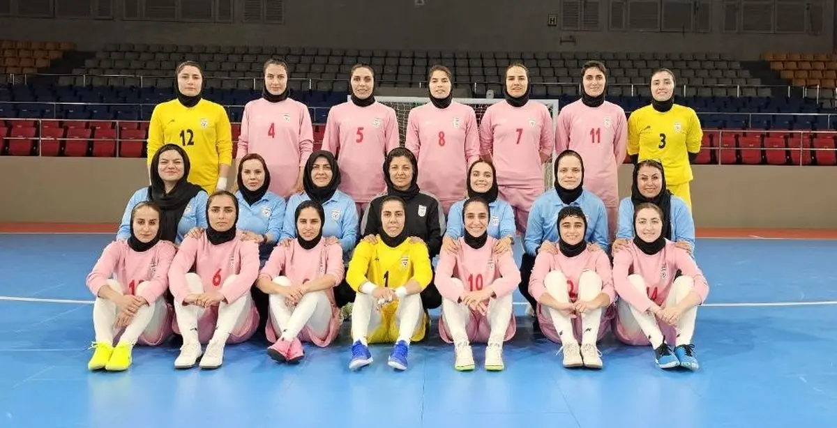 آخرین تمرین تیم ملی فوتسال بانوان پیش از جدال با ایتالیا