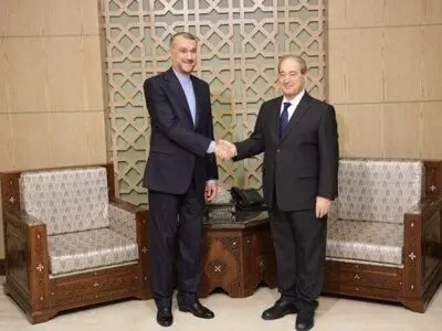 وزیران امور خارجه ایران و سوریه دیدار کردند