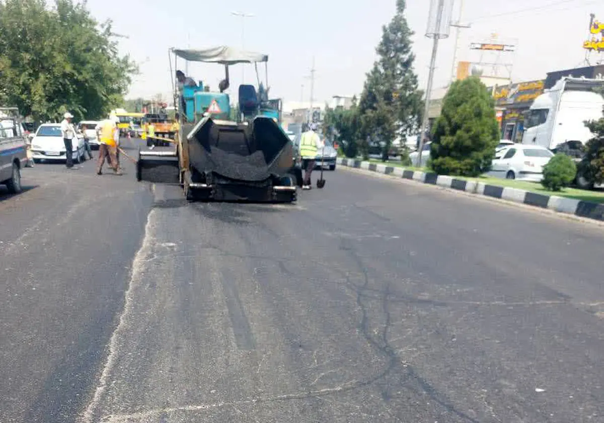 ورودی‌های شیراز چهره تازه می‌گیرند/ از روکش آسفالت محور بوشهر تا تحول شمال‌غرب شهر
