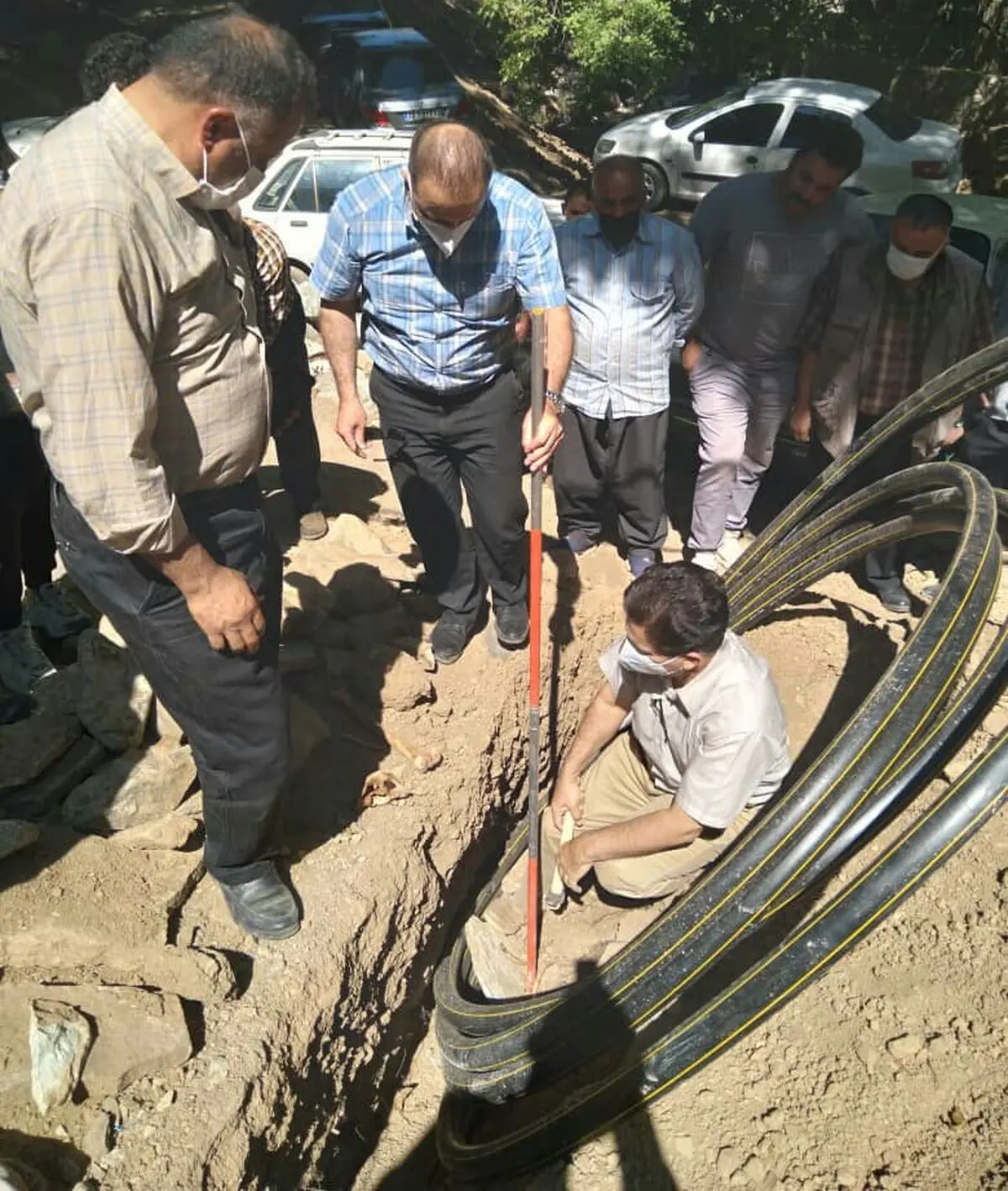 کشف قبرستان دوره اسلامی در شهرستان ساوجبلاغ