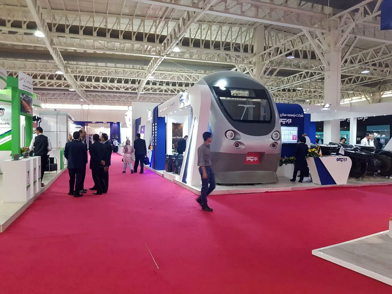  دهمین نمایشگاه بین‌المللی حمل‌ونقل ریلی افتتاح شد
