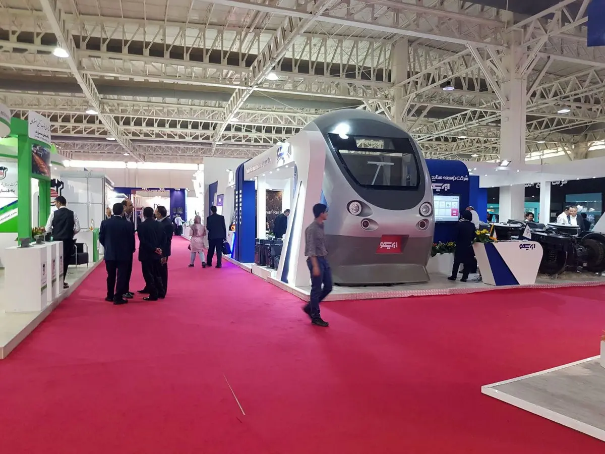 دهمین نمایشگاه بین‌المللی حمل‌ونقل ریلی افتتاح شد