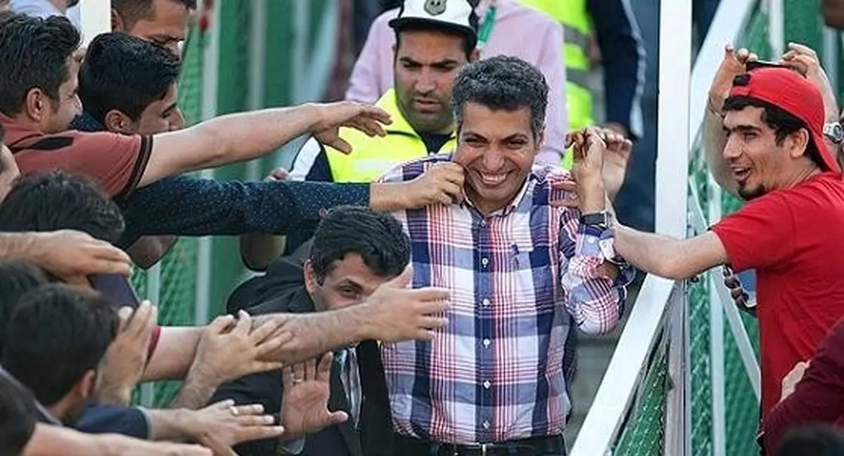 فردوسی‌پور، گزارشگر محبوب پرسپولیسی‌ها