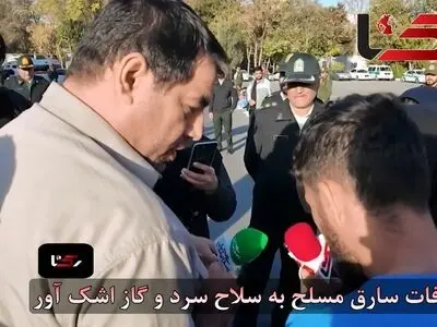 دستگیری سارقان خشن موبایل یک پسر جوان + فیلم