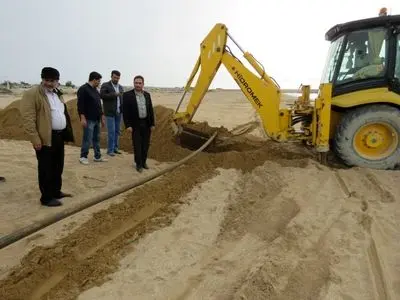 انهدام خط لوله ۱۰ هزار متری انتقال سوخت قاچاق در قشم