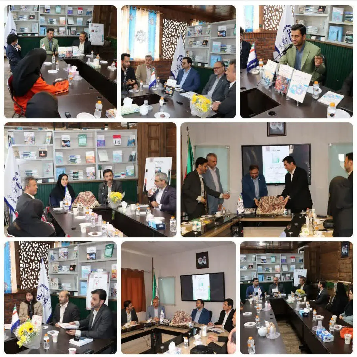 رونمایی از ۱۰ جلد کتاب دانشگاهی در سازمان جهاد دانشگاهی تهران