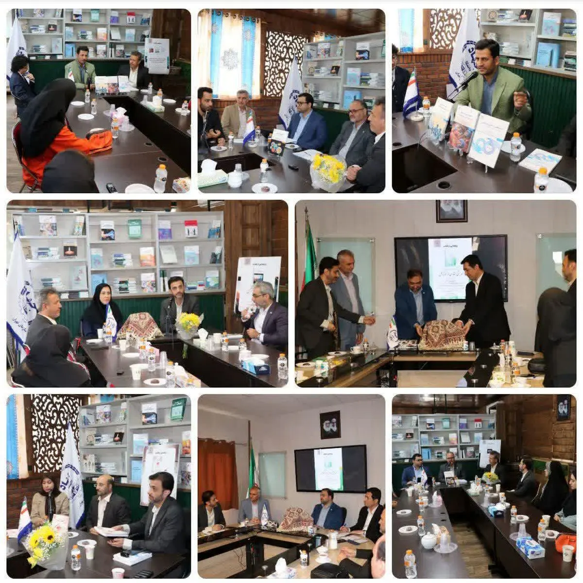 رونمایی از ۱۰ جلد کتاب دانشگاهی در سازمان جهاد دانشگاهی تهران