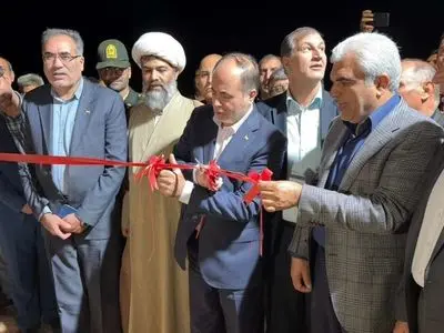 پروژه انتقال آب و آبیاری بارانی دشت یکانات مرند در سطح ۳۹۱ هکتار افتتاح شد