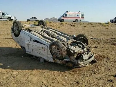 واژگونی خودروی سواری ساینا در محور هندیجان – دیلم با چهار مصدوم و فوتی