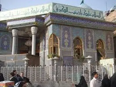 مقام تل حضرت زینب(س) با ظاهری جدید/عکس