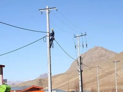شبکه برق ۶۲۲ روستای قزوین اصلاح شد