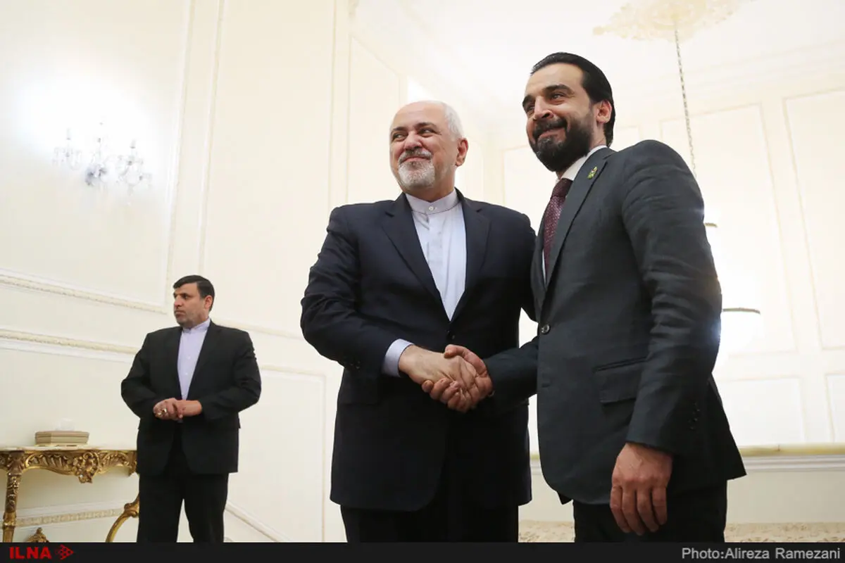 رئیس مجلس عراق با ظریف دیدار کرد