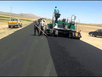 چهل درصد اصلاح روکش جاده کدکن به تلخ بخش به اتمام رسیده است