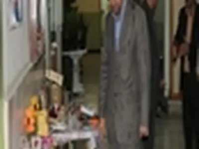 برپایی نمایشگاه آثار هنری از دانش آموزان با نیازهای ویژه در اداره کل آموش وپرورش مازندران