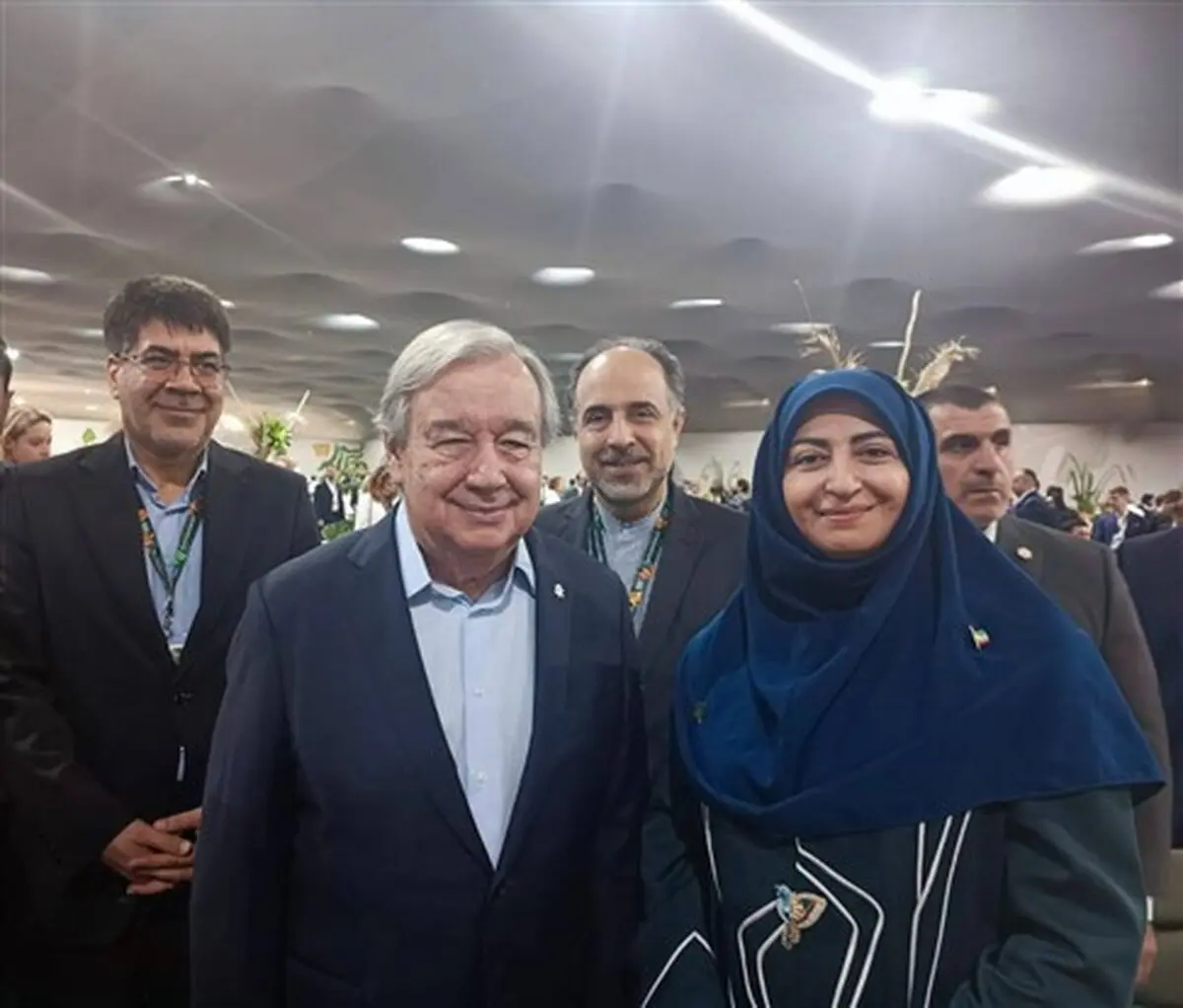دیدار رییس سازمان حفاظت محیط زیست با دبیرکل سازمان ملل 
