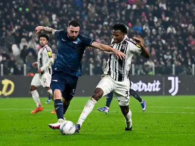 یوونتوس در لحظات پایانی مقابل لاتزیو از شکست گریخت