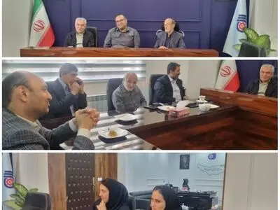 دیدار دبیر و هیئت اجرایی خانه کارگر مازندران با سرپرست اداره کل آموزش فنی و حرفه‌ای استان
