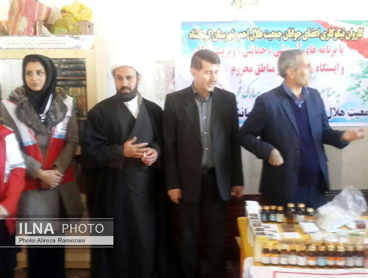 خدمات رایگان پزشکی در روستاهای کرمانشاه ارائه شد