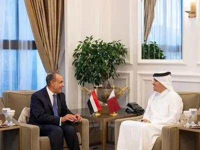دیدار وزرای خارجه قطر و مصر در دوحه
