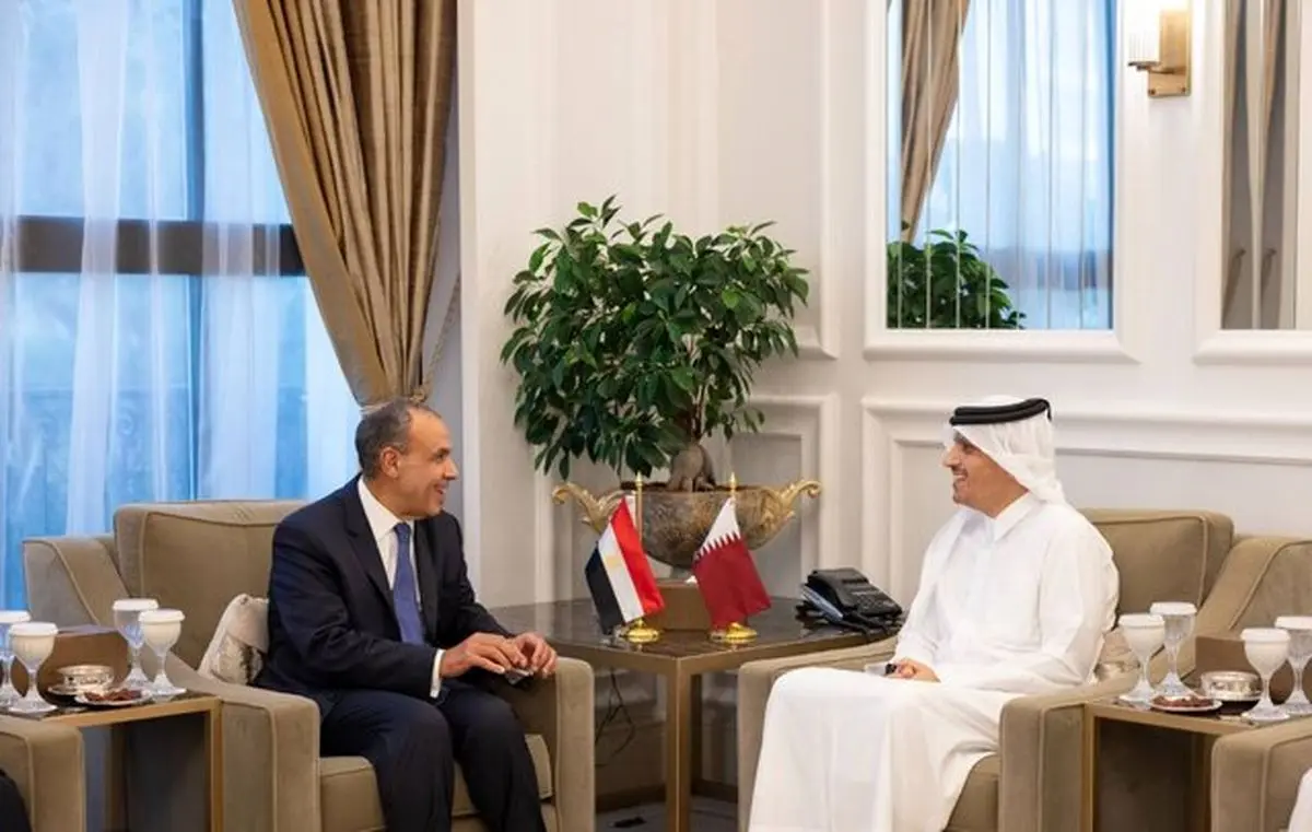 دیدار وزرای خارجه قطر و مصر در دوحه
