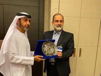 وفد من قیادة الامن الداخلی یزور دولة الامارات