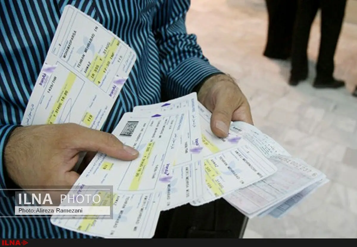قیمت بلیت چارتر اربعین یک میلیون و 100 هزار تومان است/امکان خرید بلیت اینترنتی وجود ندارد