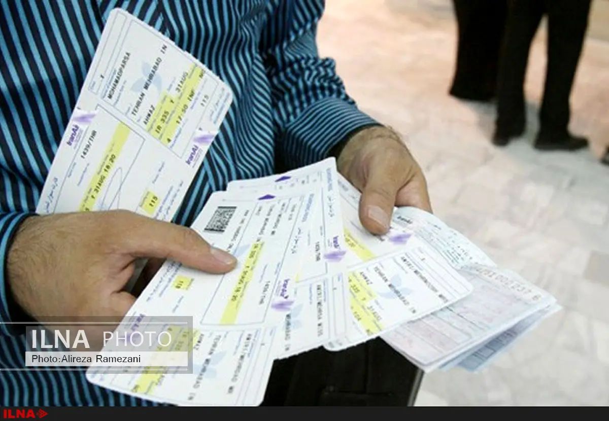 قیمت بلیت چارتر اربعین یک میلیون و 100 هزار تومان است/امکان خرید بلیت اینترنتی وجود ندارد