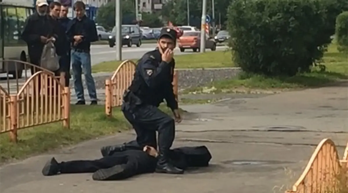 Several wounded in Russian knife attack, attacker shot dead