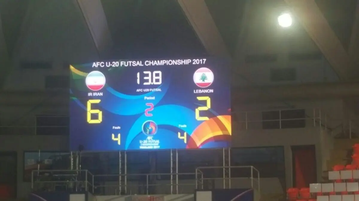 پیروزی پرگل شاگردان صانعی مقابل لبنان
