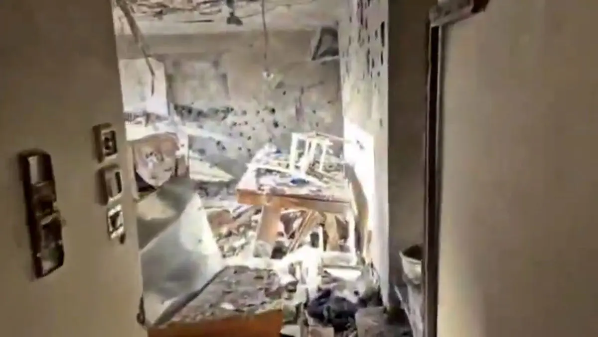 شبکه عبری کان از آثار هنری خلق شده توسط موشک‌های بارشی ایران در رامات گان رونمایی کرد + فیلم