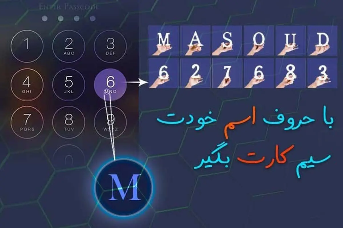 سیم کارت رند حروفی چه سیم کارتی است؟