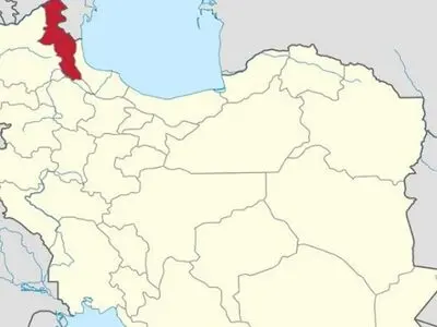 سقوط طائرة عسکریة فی اردبیل