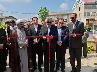 پارک کودک «فرشته‌های میناب» در شهر پیربازار رشت افتتاح شد