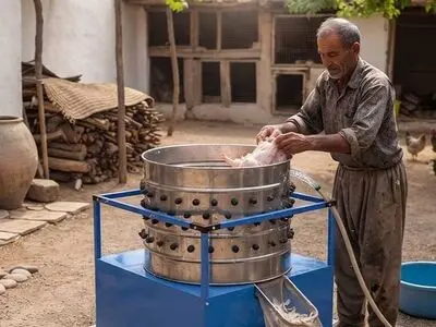 آیا دستگاه برای پرکنی مرغ در خانه وجود دارد؟