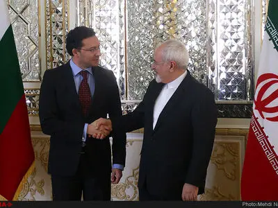 دیدار محمدجواد ظریف با وزیر خارجه بلغارستان