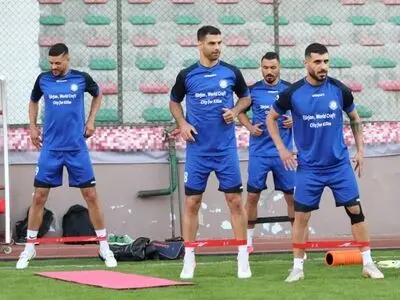اولین تمرین گل‌گهر در پندیک ترکیه