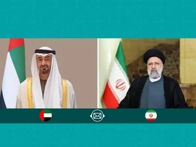 UAE president, vice-presidents, gov't felicitate Raisi on Eid Fitr occasion

