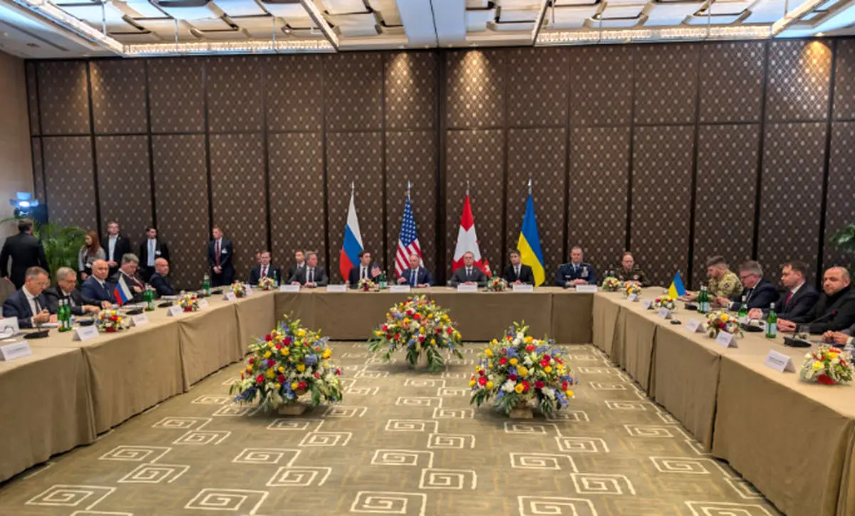 پایان مذاکرات هیأت‌های سیاسی روسیه و اوکراین در ژنو